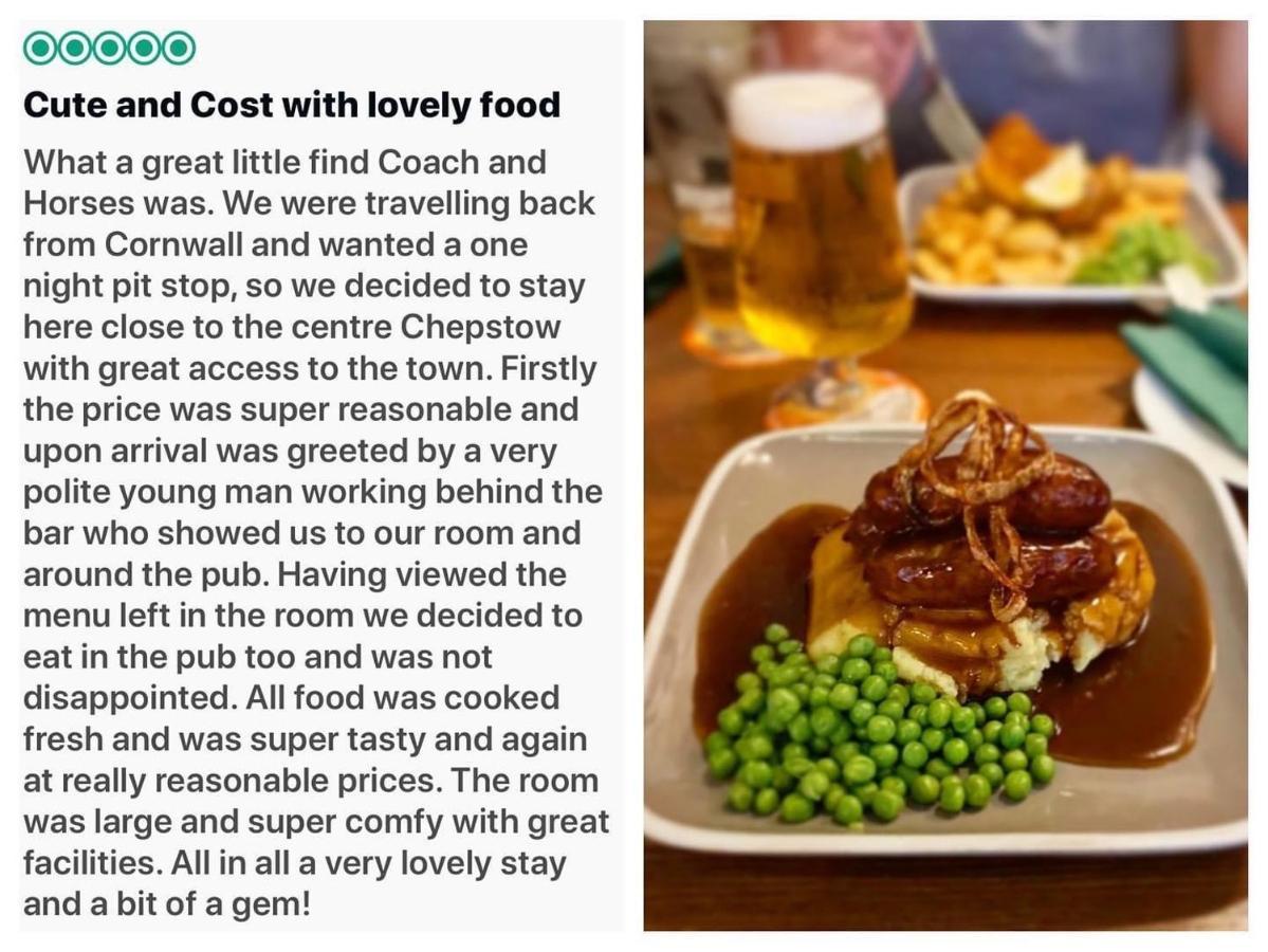 The Coach And Horses Inn Chepstow Eksteriør bilde